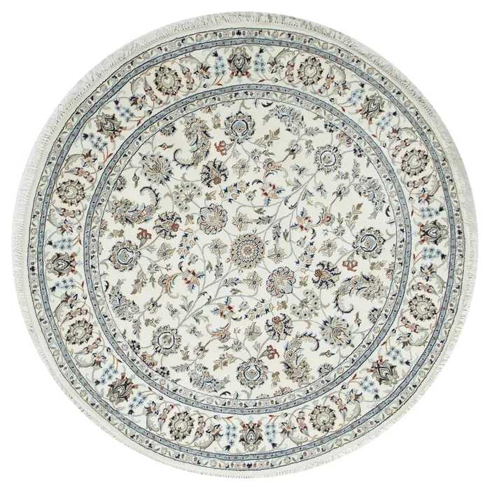 6′ 2″ x 6′ 2″ (06×06) Nain Collection Na1173crcr Wool Rug #016776