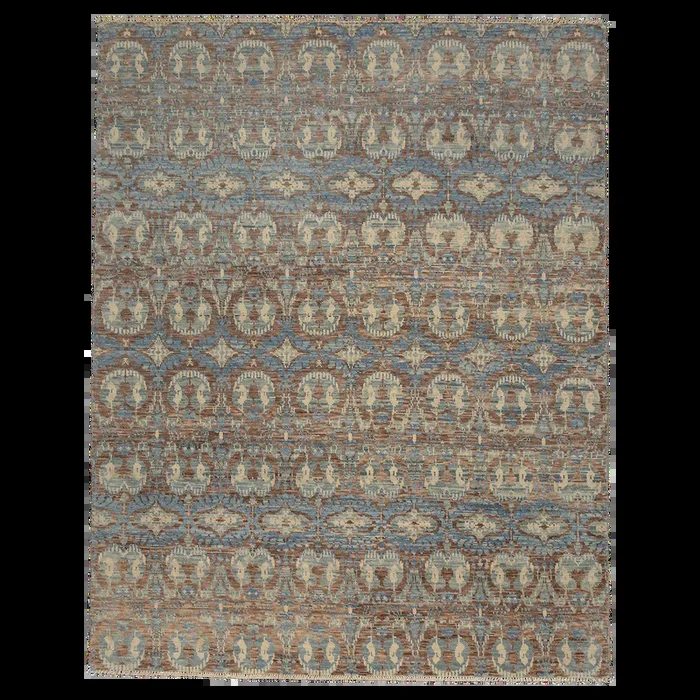 8′ 0″ x 10′ 2″ (08×10) Soft Melody Collection SM-60813BL Wool Rug #011769