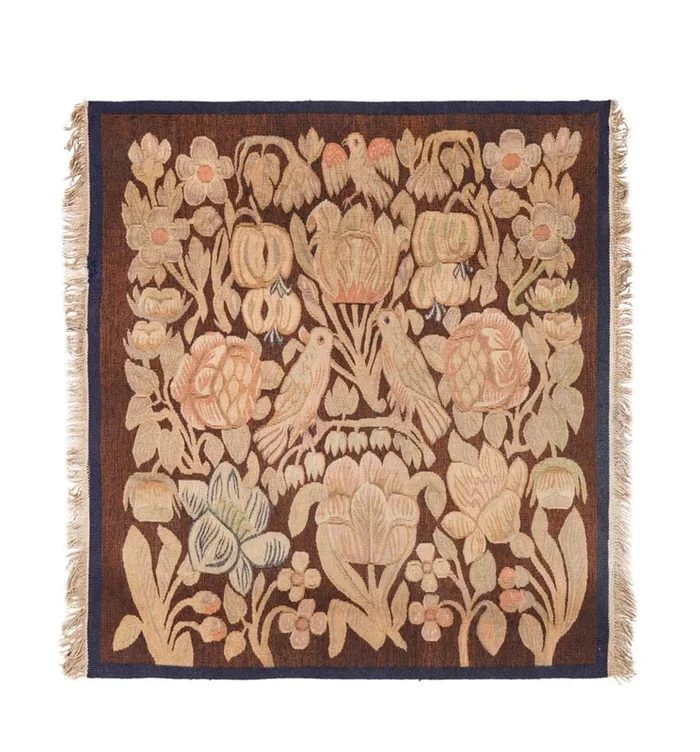 Antique Dutch Garden Tapestry 3′ x 2′