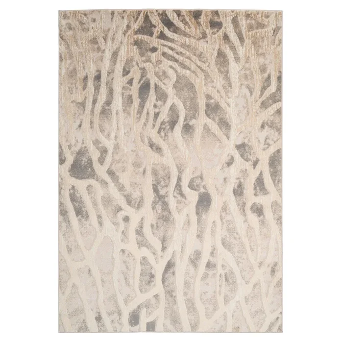 Beige Coral Design Rug – Poema