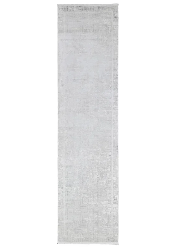 Eden 30279A Dark Grey Cream Runner