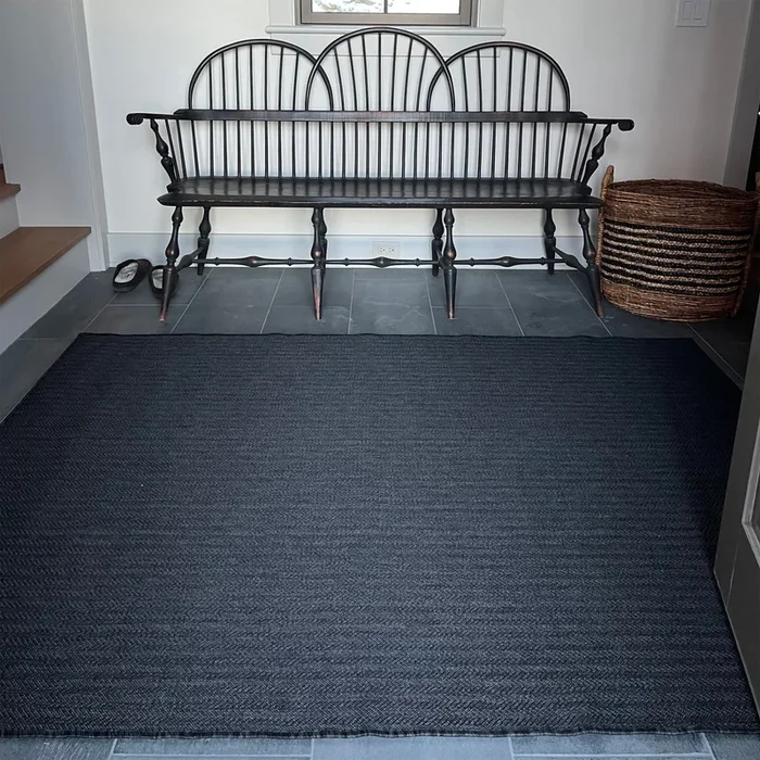 The Innerweave – Chevron (Dark Grey) / XL Area Mat
