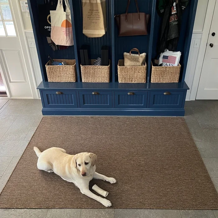 The Innerweave – Chevron (Natural) / XL Area Mat