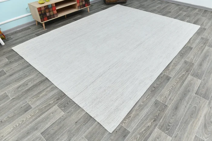 Turkish Flatweave Patchwork Rug, 10’6″ x 7’10”
