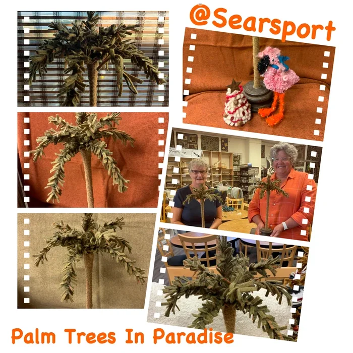 Twisted Wool Palm Tree Kit